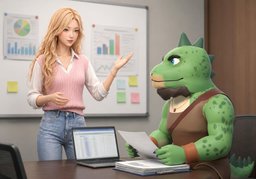 我们要讨论〜のイラスト