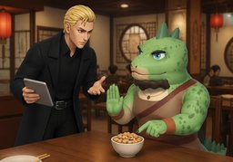 有食物过敏吗？のイラスト
