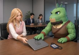 〜是否保密？のイラスト