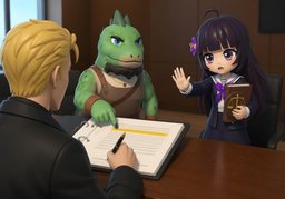 知识产权归属为〜のイラスト
