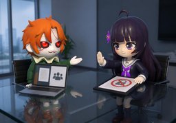 不允许再委托のイラスト