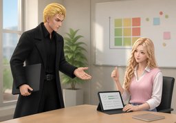 请协助进行〜のイラスト