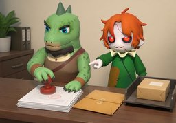 请加盖公章のイラスト
