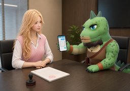 已盖章のイラスト