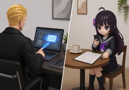 请确认のイラスト