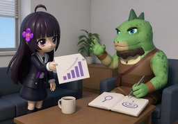 为说明〜的情况のイラスト