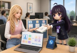 由〜跟进のイラスト