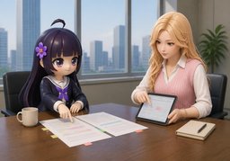 请决策〜のイラスト