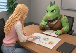 与上次相比变化是〜のイラスト