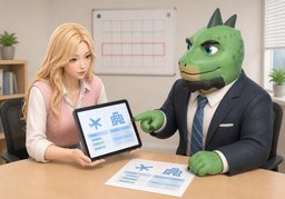 预算使用为〜のイラスト