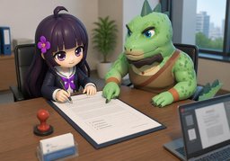 联系方式为〜のイラスト