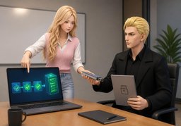 验收已通过のイラスト
