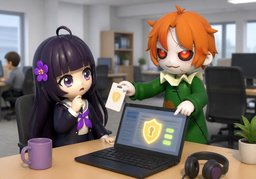 我已授予你〜权限のイラスト