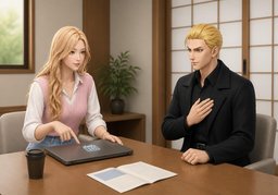我会继续跟进〜のイラスト
