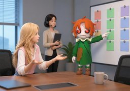 我已经把任务分配给〜のイラスト