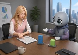 合同期限为〜のイラスト