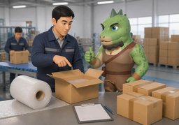 包装方式为〜のイラスト