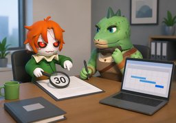 验收期限为〜天のイラスト