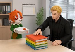 能否调整优先级？のイラスト