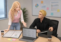 收集成功案例のイラスト