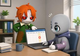 确保〜のイラスト