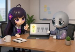 分阶段实施のイラスト