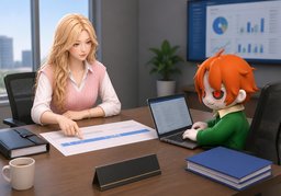 变更为〜のイラスト