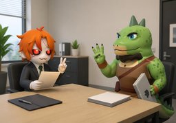 日常工作包括〜のイラスト