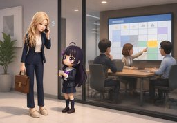抱歉，无法〜のイラスト