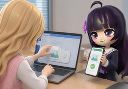 补发附件のイラスト