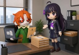请移交相关文档のイラスト