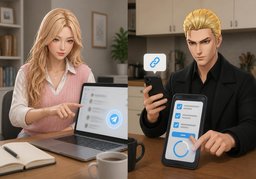 请先自测のイラスト