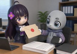 请保留〜的备份のイラスト