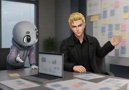 已拒绝のイラスト