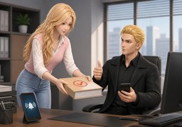 审批结果请回复我のイラスト