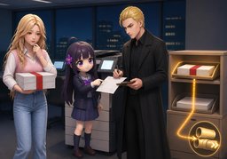 有没有紧急审批流程？のイラスト