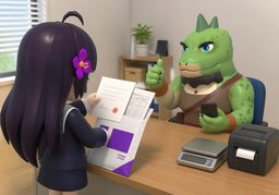 我会寄〜のイラスト