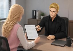 请教我怎么〜のイラスト