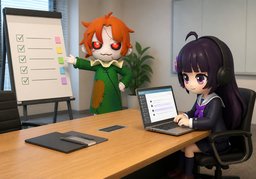 把决定记录下来のイラスト