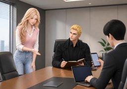 这个议题可以先推迟到下次吗？のイラスト