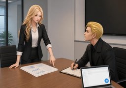 请把〜写下来のイラスト