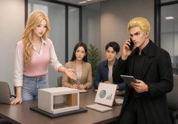 先试行〜，再看效果のイラスト