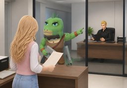 我的理解是〜，对吗？のイラスト