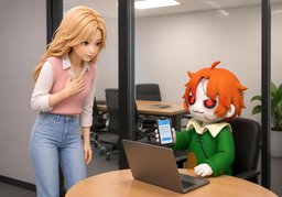 请代我向〜表示谢意のイラスト