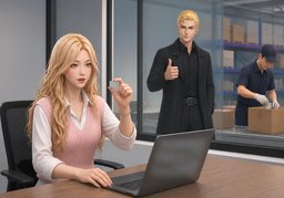 请问您能提供〜吗？のイラスト