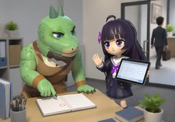 请限制接触のイラスト