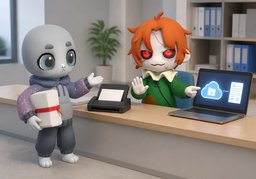 需要保管〜吗？のイラスト