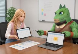 需要我做〜吗？のイラスト