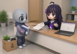 能不能把离职日期往后推到〜のイラスト