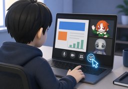 停止共享のイラスト